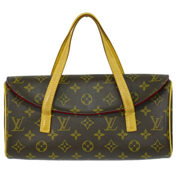 Louis Vuitton Sonatine Monogram Canvas Handbag Brown - Picture 1 of 10